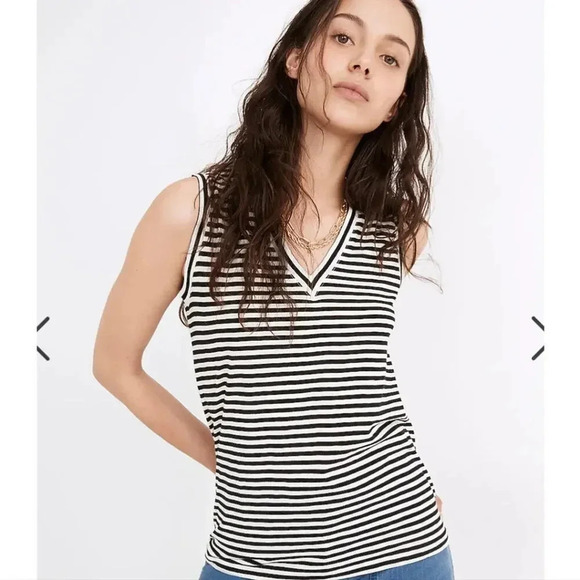 Grace Striped Tee Shirt - Large - Picture 1 of 4